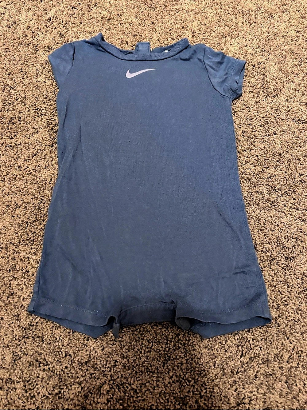 Nike Baby Blue Romper Size 6M